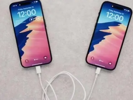 历下苹果15维修店分享iPhone15可以给安卓充电吗 